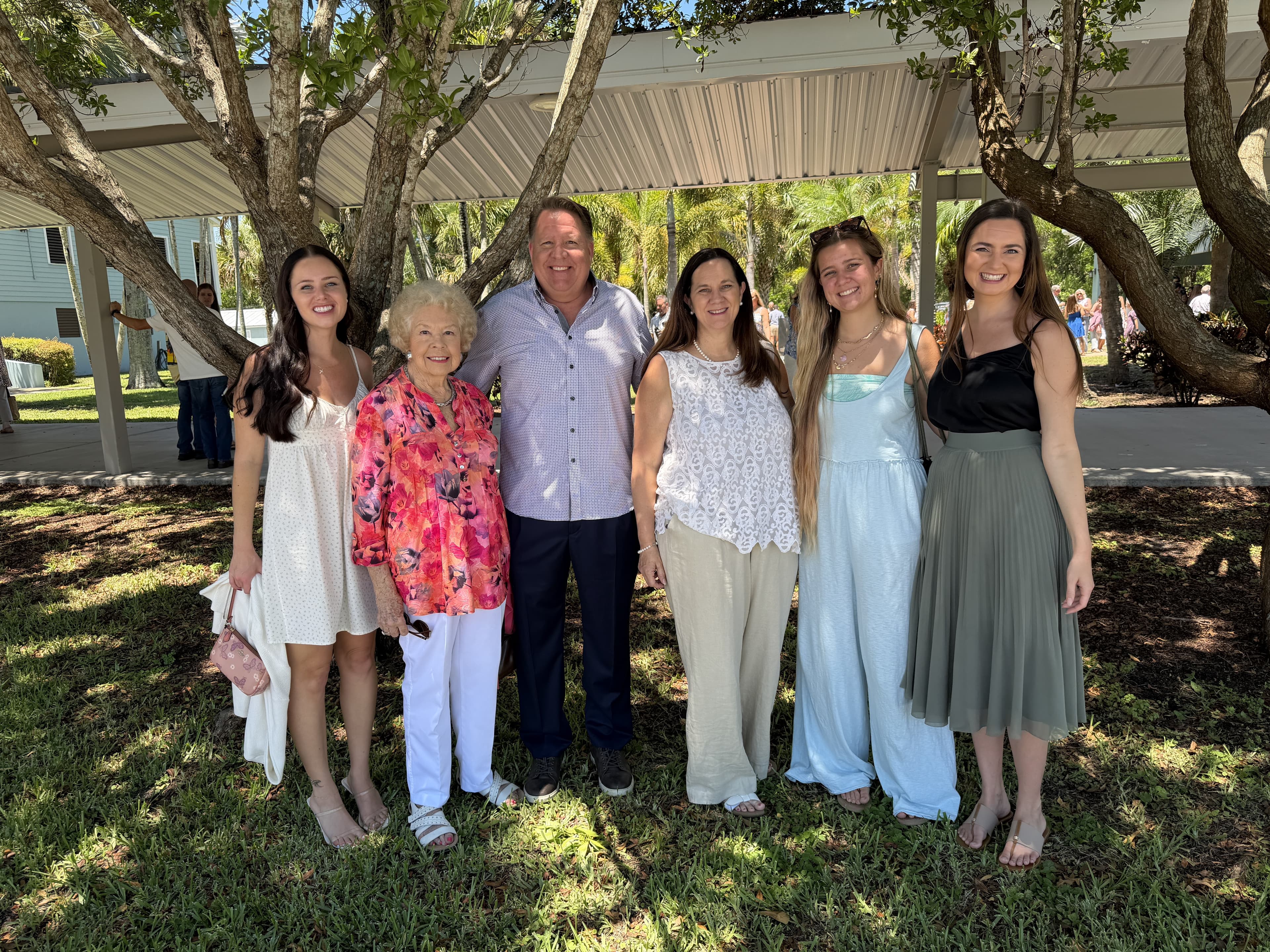 The Jackson family today — three daughters all grown